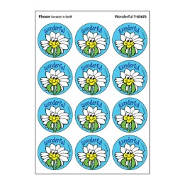 TREND Wonderful/ Flower Scent Stickers, 24 ct.