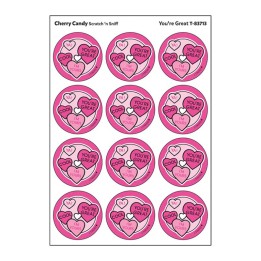 TREND You're Great/ Cherry Candy Scent Stickers, 24 ct.