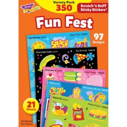 TREND Fun Fest Stinky Stickers® Variety Pack