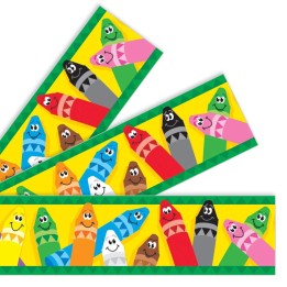TREND Colorful Crayons Bolder Borders®, 35.75'