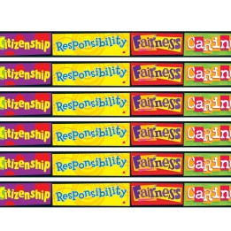 TREND Character Education Bolder Borders®, 35.75' Per Pack, 6 Packs