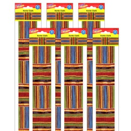TREND Kente Cloth Bolder Borders®, 35.75' Per Pack, 6 Packs