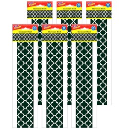 TREND Moroccan Black Bolder Borders®, 35.75' Per Pack, 6 Packs