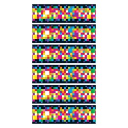 TREND Pixels Bolder Borders, 35.75 Feet Per Pack, 6 Packs
