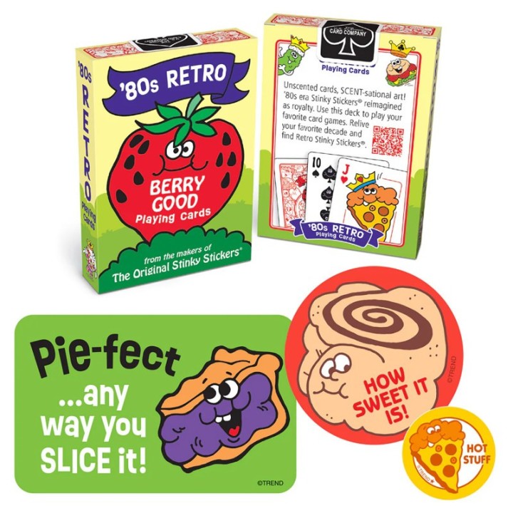 TREND 80s Retro Collection Playing Cards Plus Deluxe Set