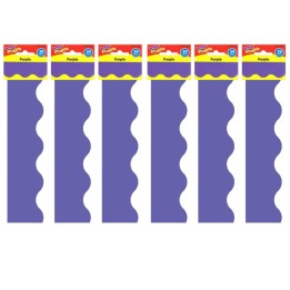 TREND Purple Terrific Trimmers®, 39 Feet Per Pack, 6 Packs