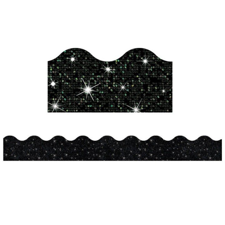TREND Black Sparkle Terrific Trimmers®, 32.5 ft