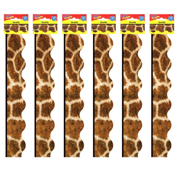 TREND Giraffe Terrific Trimmers®, 39 Feet Per Pack, 6 Packs