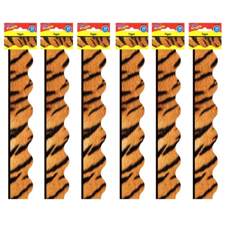 TREND Tiger Terrific Trimmers®, 39 Feet Per Pack, 6 Packs