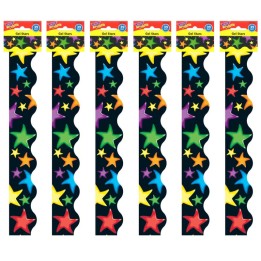 TREND Gel Stars Terrific Trimmers®, 39 Feet Per Pack, 6 Packs