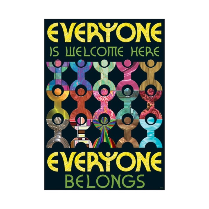 ARGUS® Everyone is welcome here... ARGUS® Poster, 13.375" x 19"