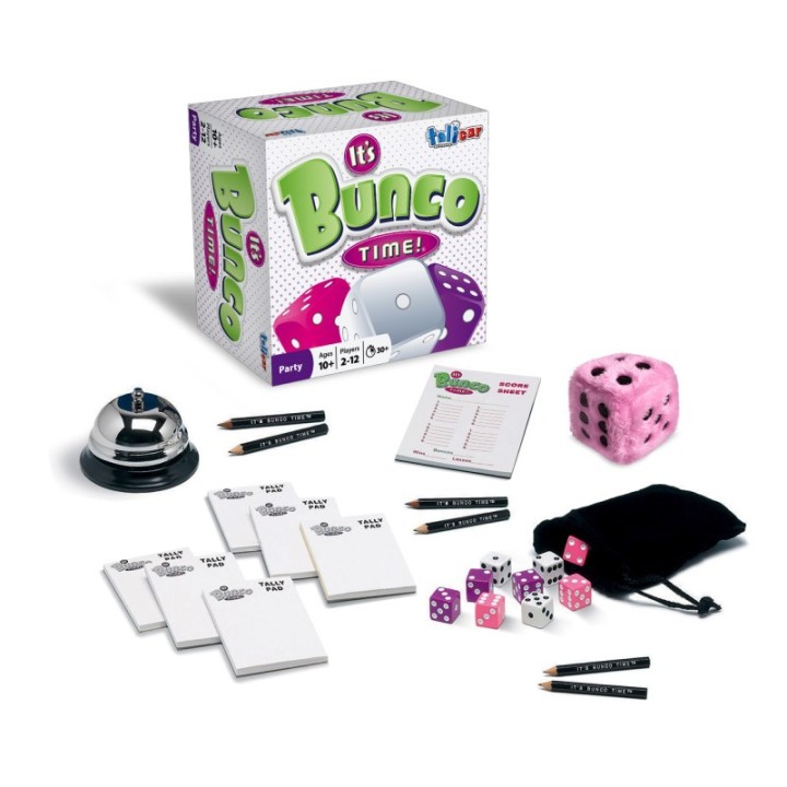 Talicor™ IT'S BUNCO TIME - Fun & Educational Game for Kids