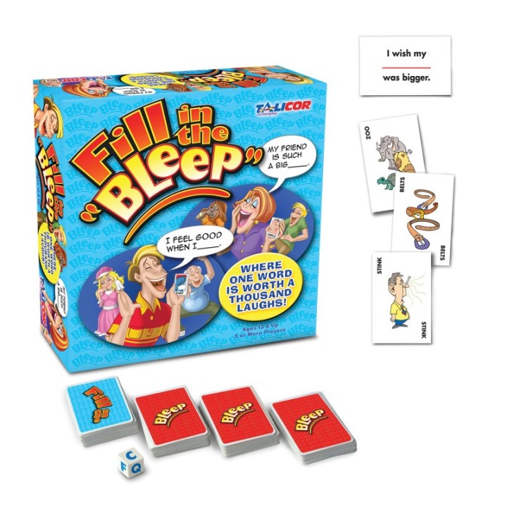 Talicor™ FILL IN THE BLEEP - Fun & Educational Game for Kids