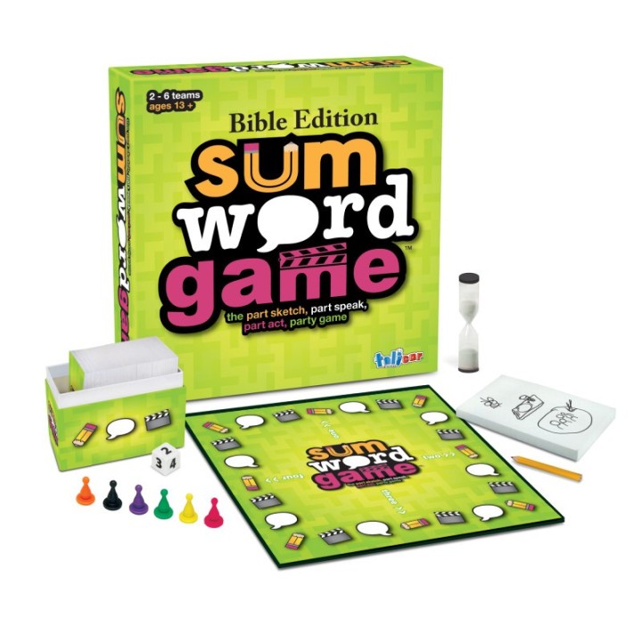 Talicor™ SUM WORD GAME BIBLE EDITION - Fun & Educational Game for Kids