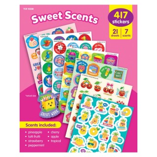 Teacher Created Resources Sweet Scents Smelly Stickers Variety Pack