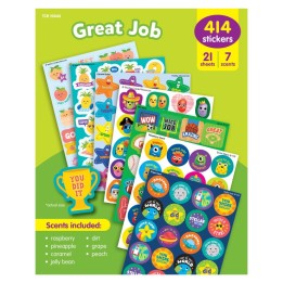 Teacher Created Resources Great Job Smelly Stickers Variety Pack