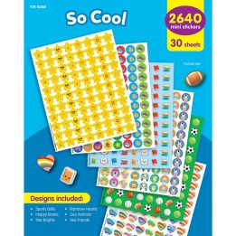 Teacher Created Resources® So Cool Mini Stickers Variety Pack