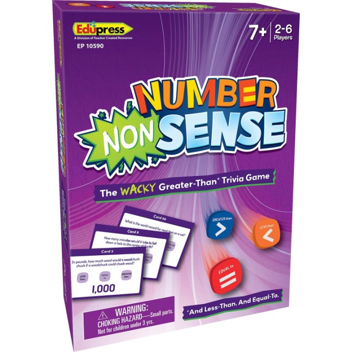 Edupress™ Number (Non)Sense Card Game