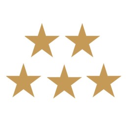 Teacher Created Resources® Gold Stars Foil Stickers