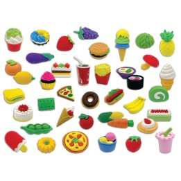 Teacher Created Resources® Desk Pets - Assorted Food, 40-Pack