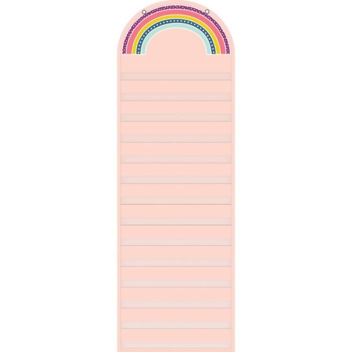 Teacher Created Resources® Oh Happy Day Rainbow 14 Pocket Chart