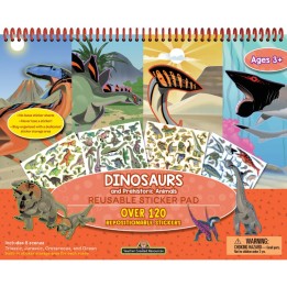 Teacher Created Resources® Dinosaurs and Prehistoric Animals Reusable Sticker Pad