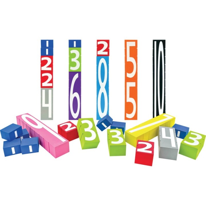 Teacher Created Resources® Number Stax - Stacking Foam Number Blocks
