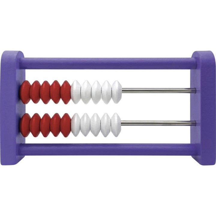 Teacher Created Resources® 20-Bead Wooden Mini Rekenreks, Pack of 4