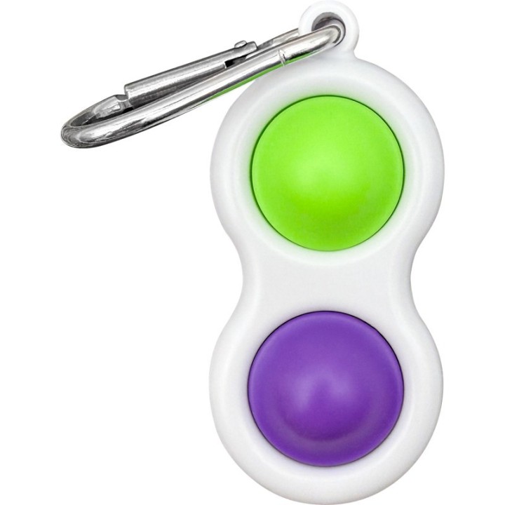 Teacher Created Resources Fidget Popper Keychain - Purple/Green
