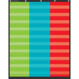 Teacher Created Resources® 3 Column Pocket Chart, 34" x 44"