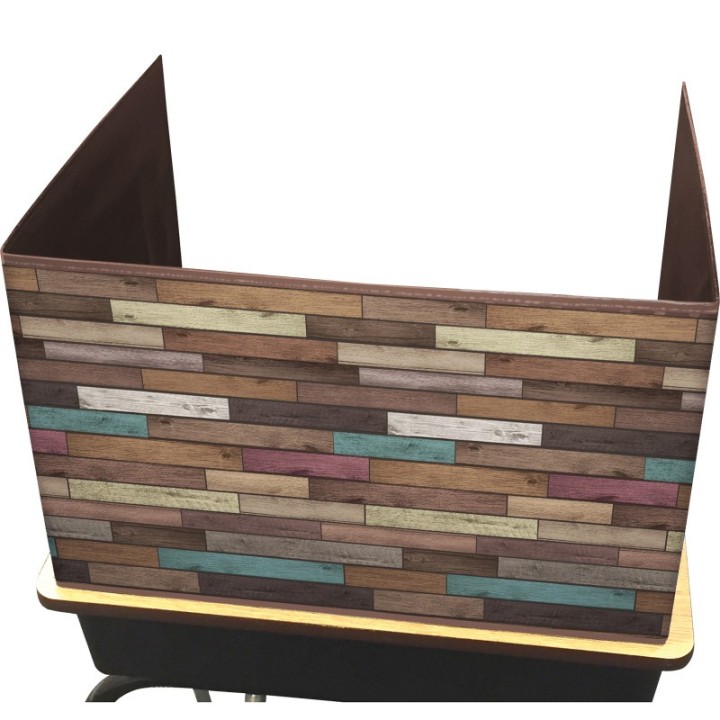 Teacher Created Resources® Reclaimed Wood Design Privacy Screen