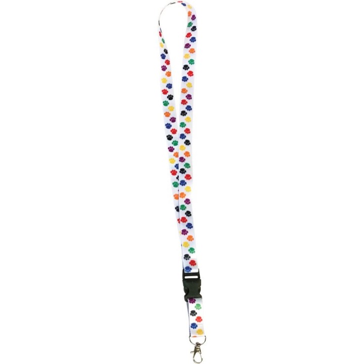 Teacher Created Resources® Colorful Paw Print Lanyard