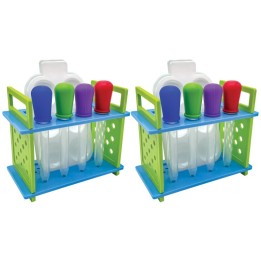 Teacher Created Resources® Up-Close Science: Eyedroppers & Spot Plates Activity Set, 2 Sets