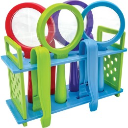 Teacher Created Resources® Up-Close Science: Magnifying Glasses & Tweezers Activity Set