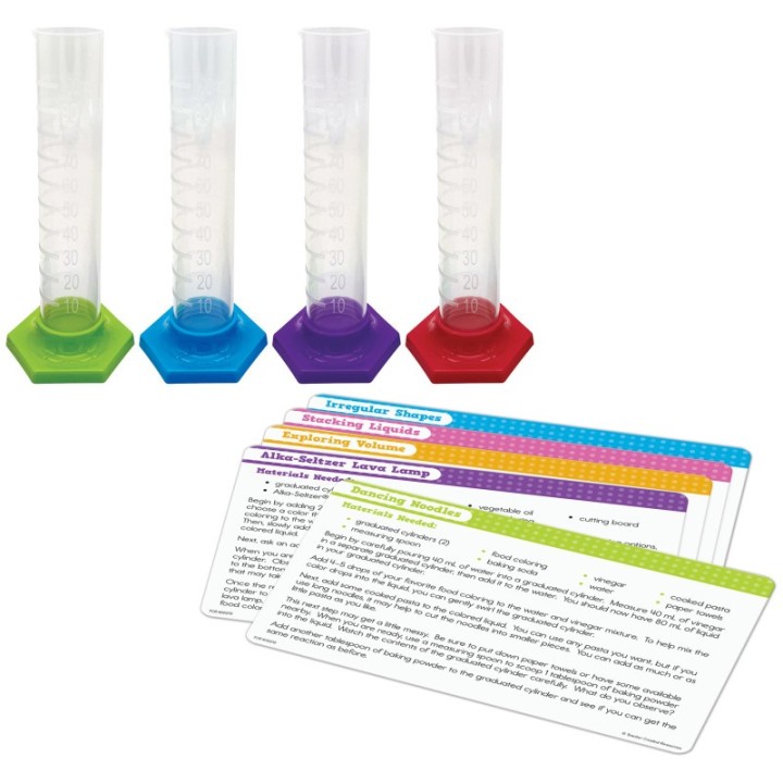 Teacher Created Resources® Up-Close Science: Graduated Cylinders Activity Set