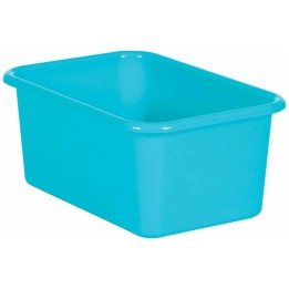 Teacher Created Resources® Teal Small Plastic Storage Bin