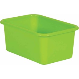 Teacher Created Resources® Lime Small Plastic Bin
