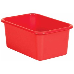 Teacher Created Resources® Red Small Plastic Storage Bin