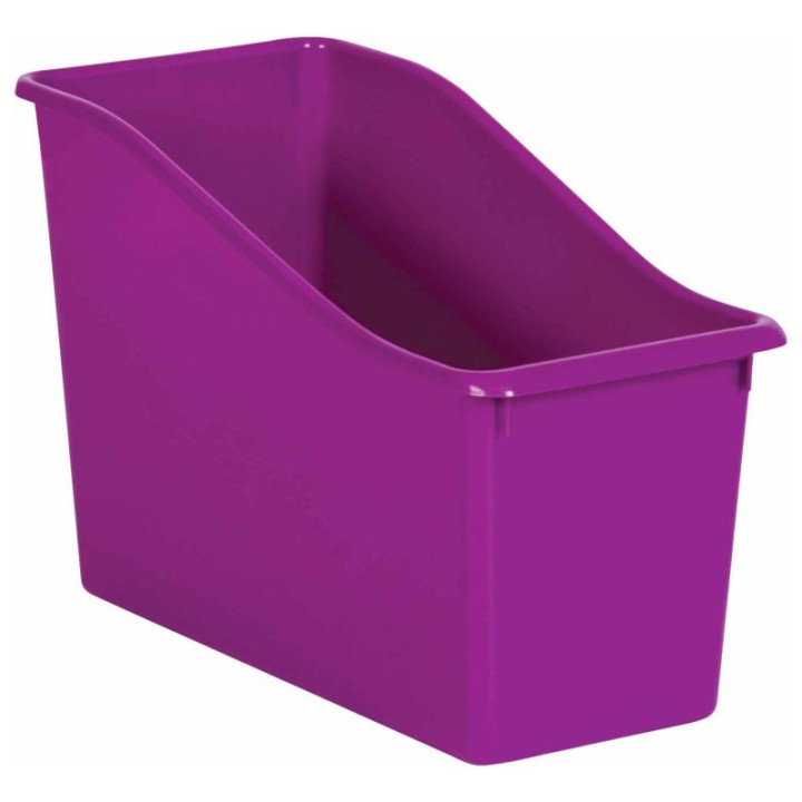 Teacher Created Resources® Purple Plastic Book Bin