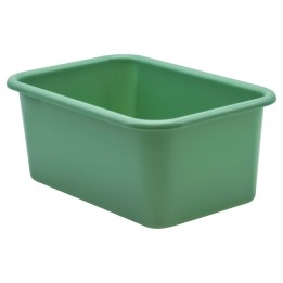 Teacher Created Resources® Eucalyptus Green Small Plastic Storage Bin