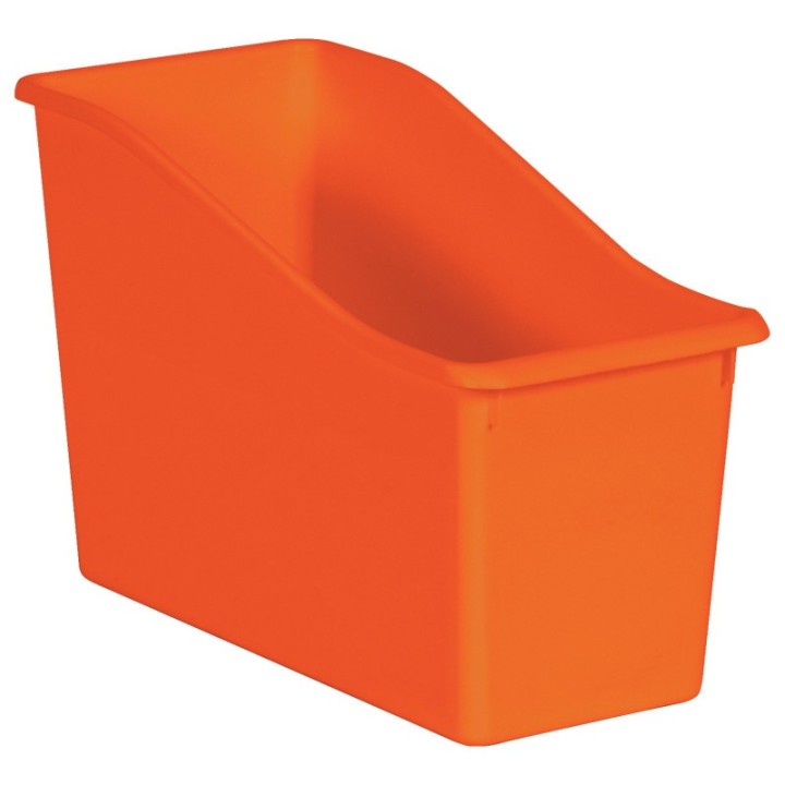 Teacher Created Resources® Orange Plastic Book Bin