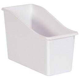 Teacher Created Resources® White Plastic Book Bin