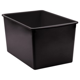 Teacher Created Resources® Black Plastic Multi-Purpose Bin