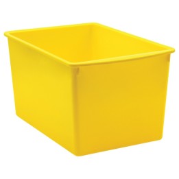 Teacher Created Resources® Yellow Plastic Multi-Purpose Bin