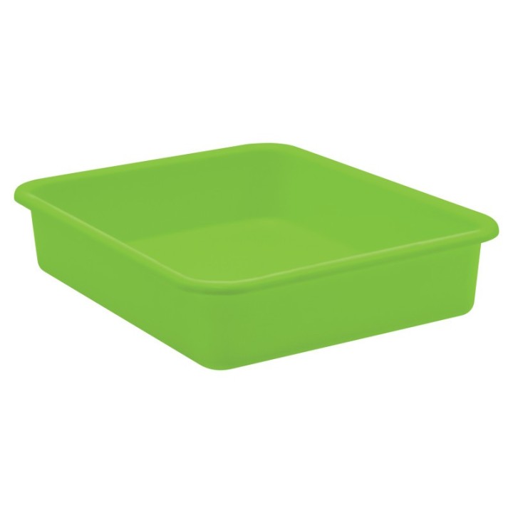 Teacher Created Resources® Lime Large Plastic Letter Tray