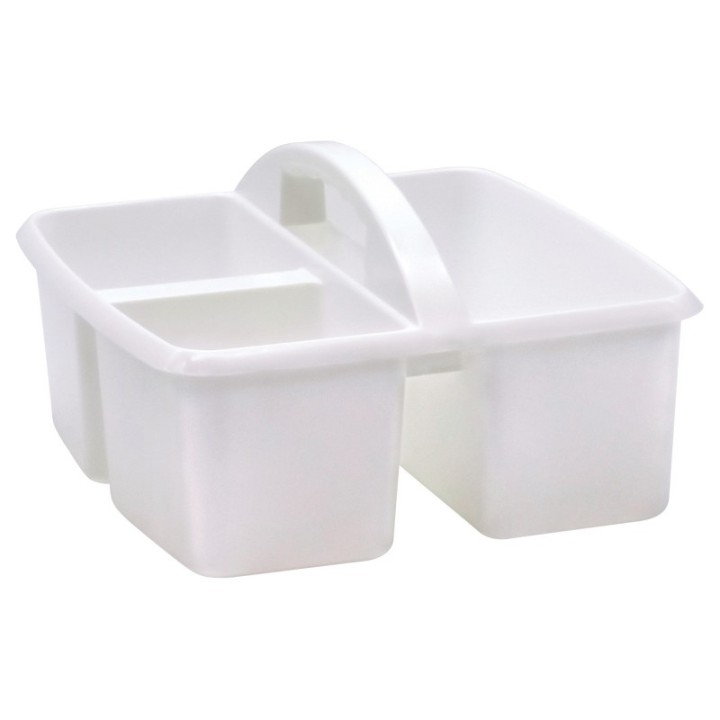 Teacher Created Resources® White Plastic Storage Caddy