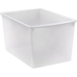 Teacher Created Resources® Plastic Multi-Purpose Bin, Clear