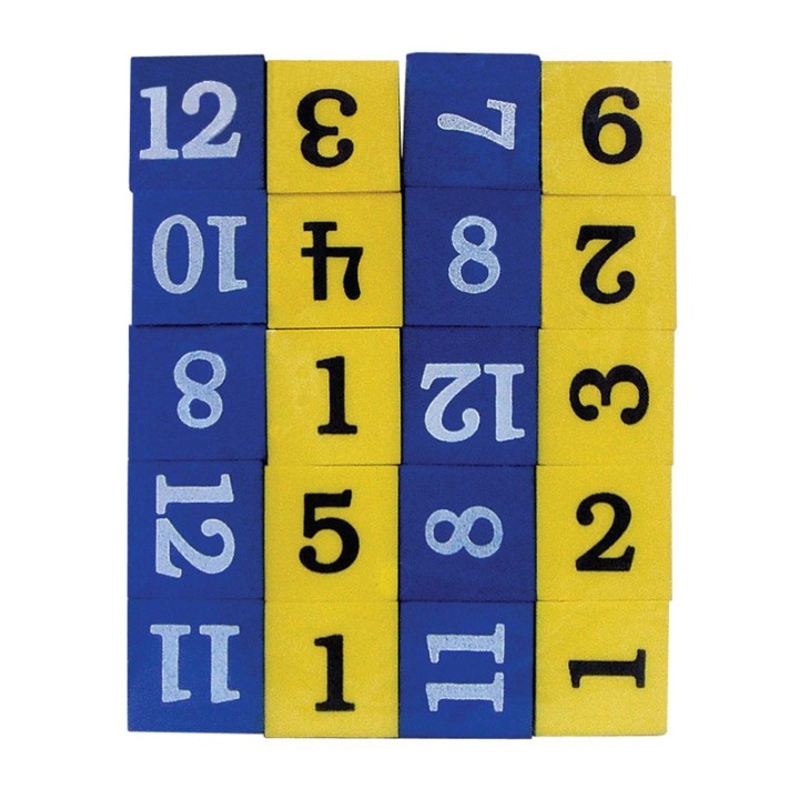 Teacher Created Resources® Foam Numbered Dice (Numerals 1-12)