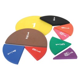 Teacher Created Resources® Foam Fraction Circles