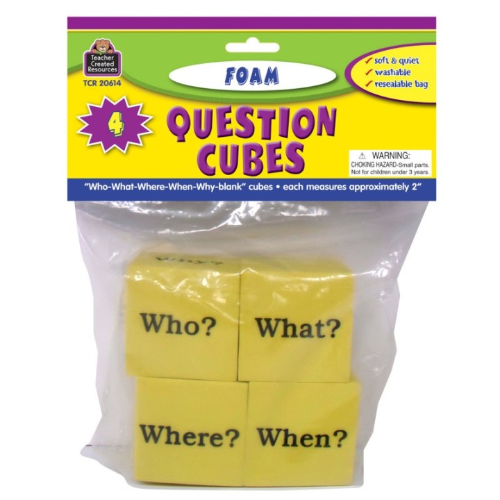 Teacher Created Resources® Foam Question Cubes